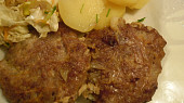 Mleté maso v tukové vepřové bláně (bránici, košilce, závoji, necu)