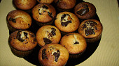 Recept na rychlé muffiny s kousky čokolády