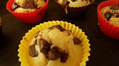 Recept na rychlé muffiny s kousky čokolády