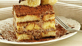 Banánové  ( pseudo ) tiramisu s krémem stracciatella