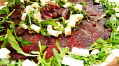 Carpaccio z pečené červené řepy