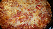 Blesková pizza z jogurtu (  kefíru )