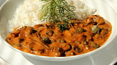 Houbový " Stroganoff"