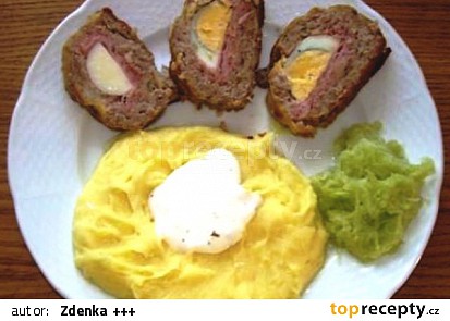 Domácí sekaná z mletého masa