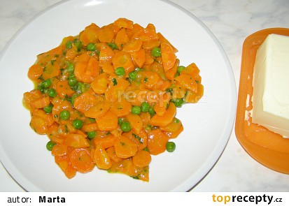Dušená mrkev