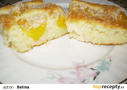 Kokosová bublanina.