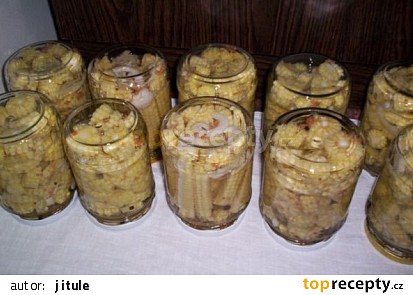Kukuřičky ve sladkokyselém nálevu