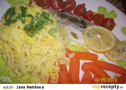Rybí filet na citronu  (Parní hrnec)