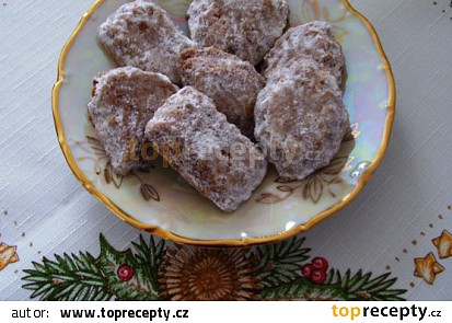 Vánoční Cukroví recept - ořechové tlapky