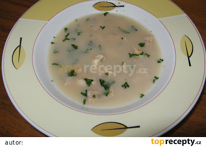 Francouská kuřecí polévka