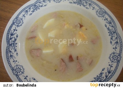 Polévka z uzených žebírek