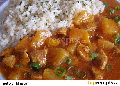 Vepřové maso s ananasem