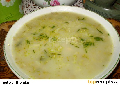 Brokolicovo-nivová polévka