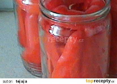 Nakládaná paprika v oleji