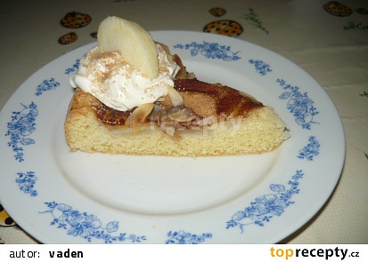 Francouzský  hruškový koláč