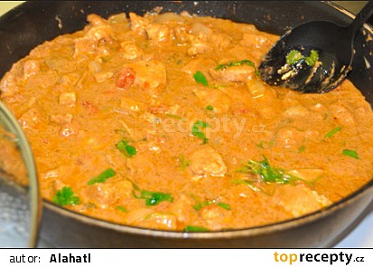 Indické - Butter chicken