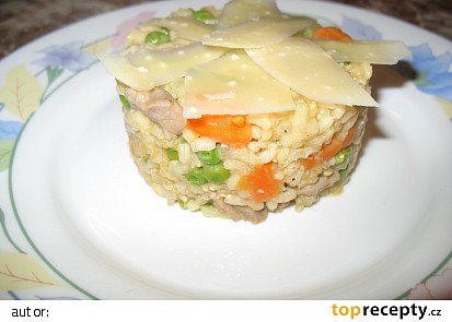 Risotto z celozrnné rýže