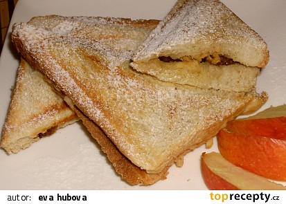 Jablkové toasty
