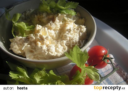Česnekovajíčková pomazánka