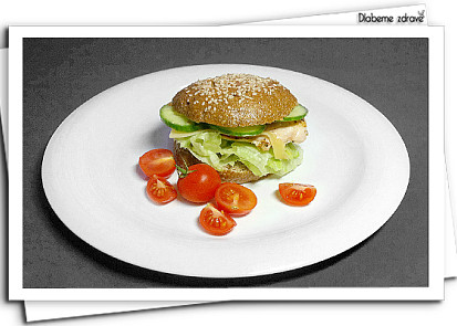 Grahamburgerové housky