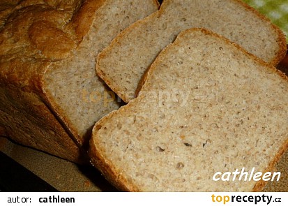 70% Celozrnný chleba z domácí pekárny