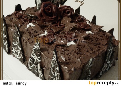 Čokoládovo-kakaový dort