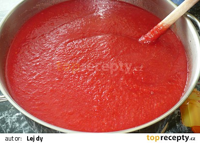 Domácí kečup bez rajčat
