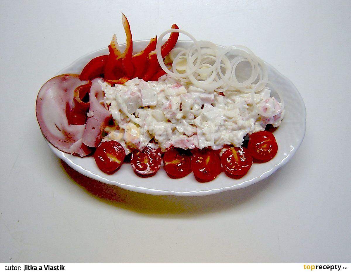 Krabí salát II. recept TopRecepty.cz