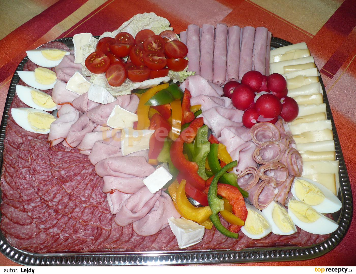 Obložené Mísy Ii Recept Toprecepty Cz