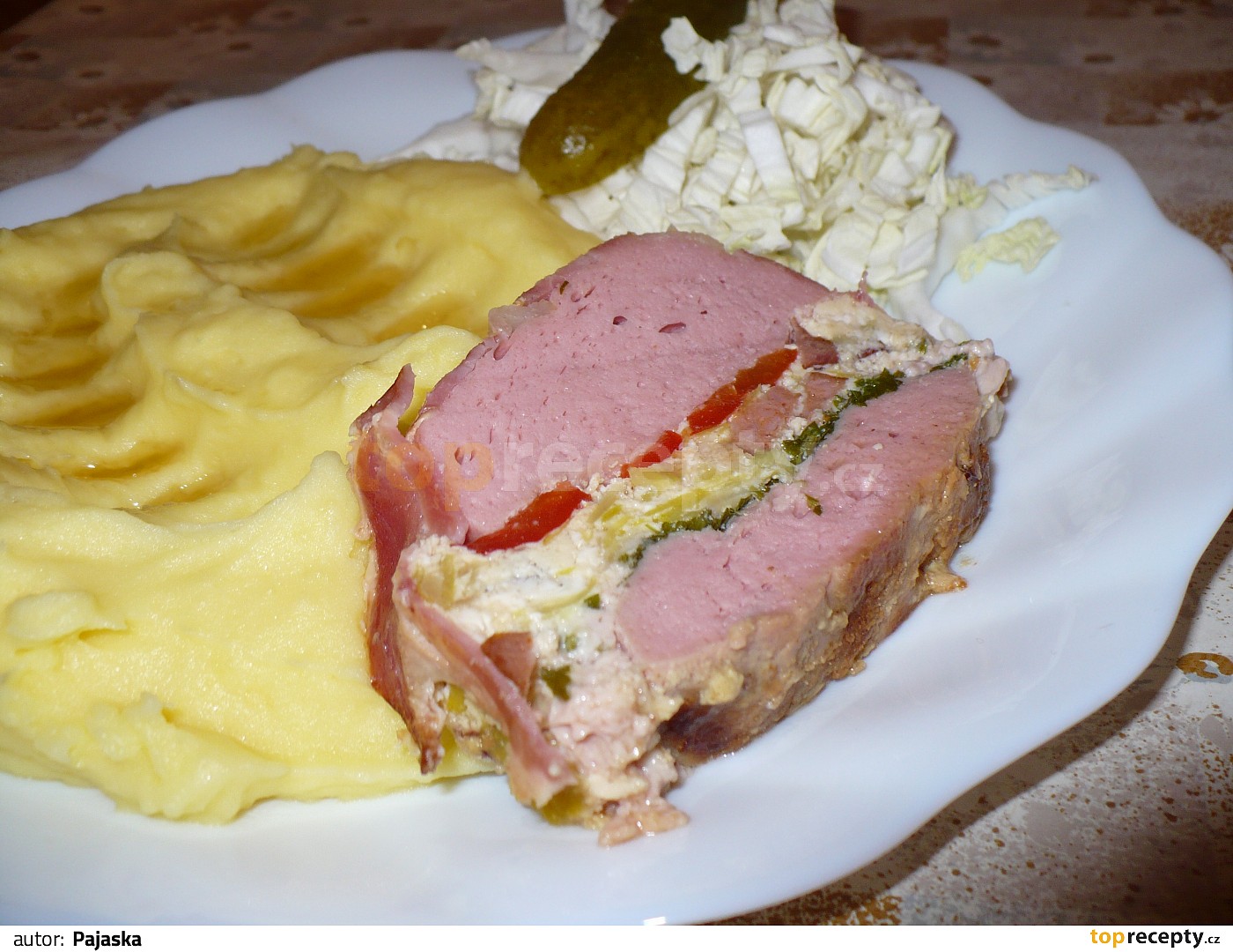 Plněná sekaná Stenly recept - TopRecepty.cz
