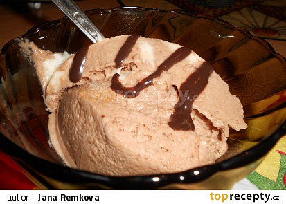 Ruská zmrzlina s kakaem