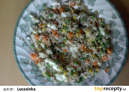 Rýže a pohanka se zeleninou