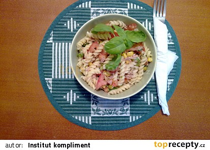 Těstovinový salátek s tuňákem