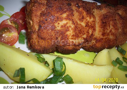 Tvarůžkovo-kuřecí špíz