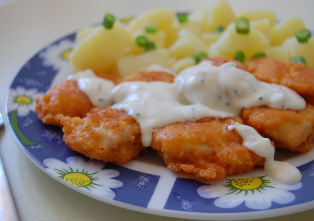Kuřecí kousky v sýrovém těstíčku