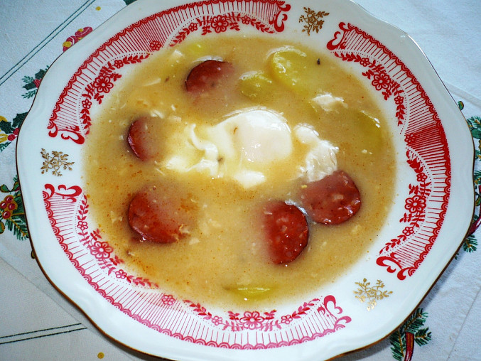 Medzevská bramborová polévka