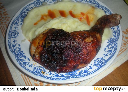 Kuře na talíři