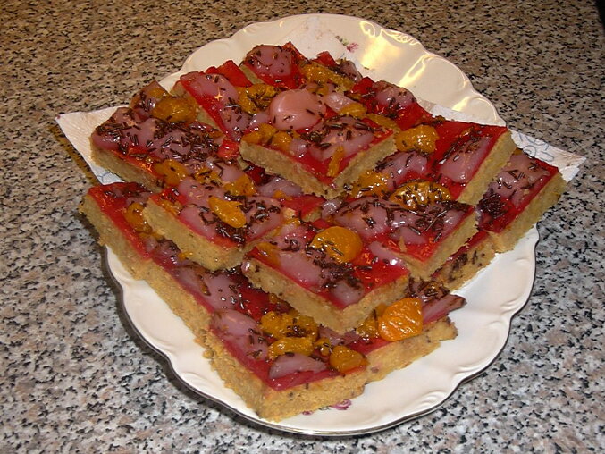 Pomerančové kostky