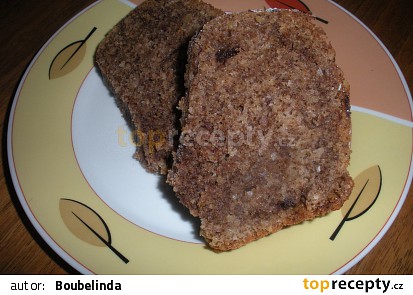 Kávová bábovka s ořechy