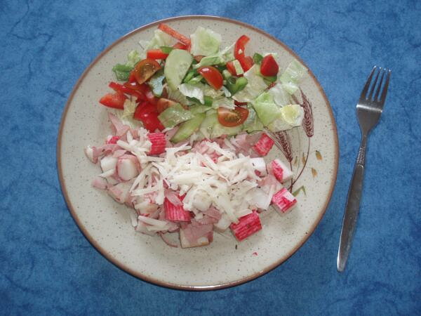 Surimi - lehká večeře