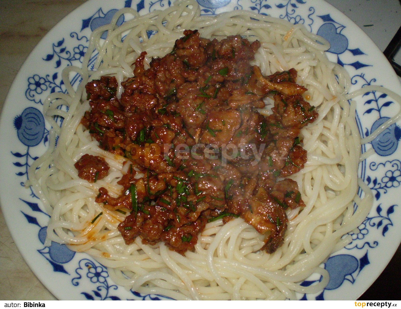 Italské špagety recept - TopRecepty.cz