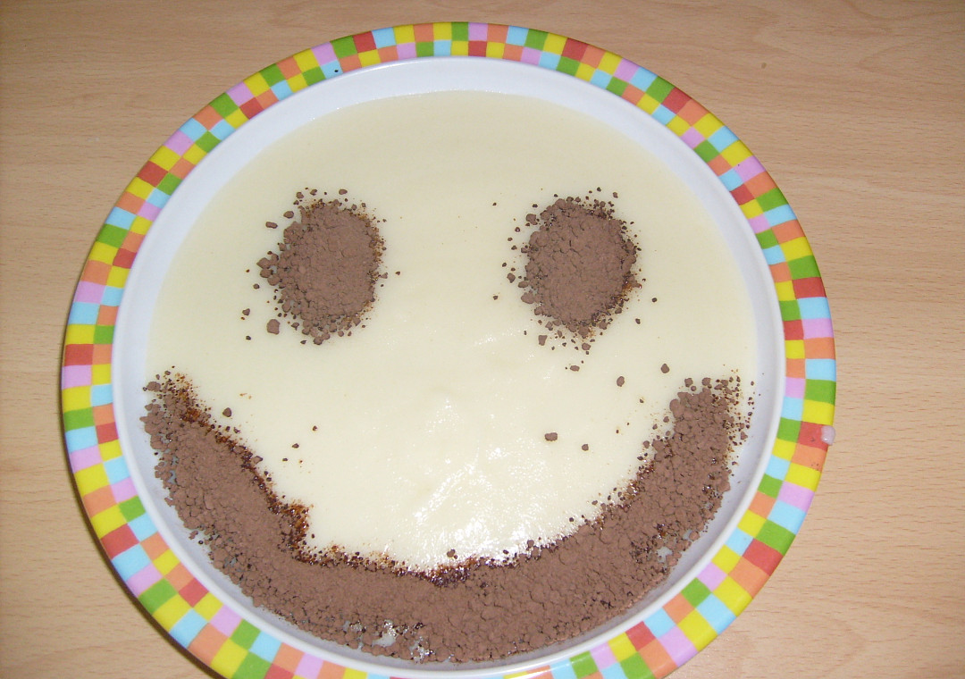 Krupicová kaše z hrubé mouky