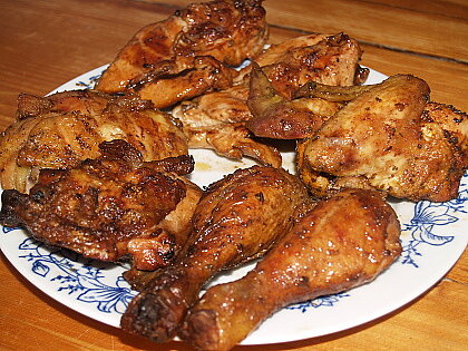 Kuře na grilu