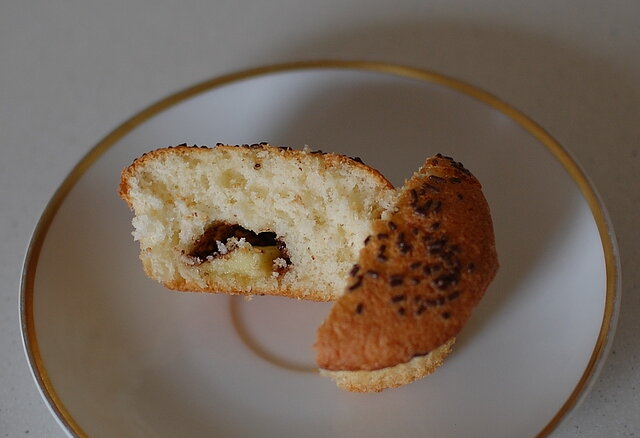 Muffiny s banánkem v čokoládě