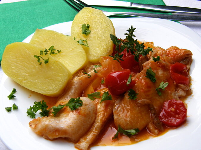 Rybí filé na italský způsob
