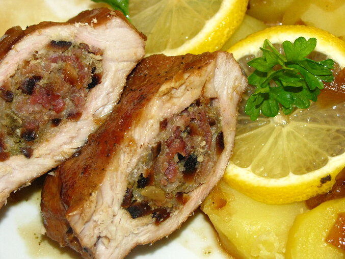 Vepřové na citronu a česneku