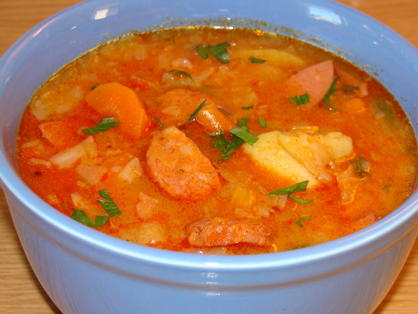 Zelňačka z hlávkového zelí recept TopRecepty.cz