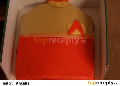 Star Trek torta (uniforma)