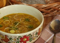 Polévka z mletého masa - oblíbená ze školní jídelny