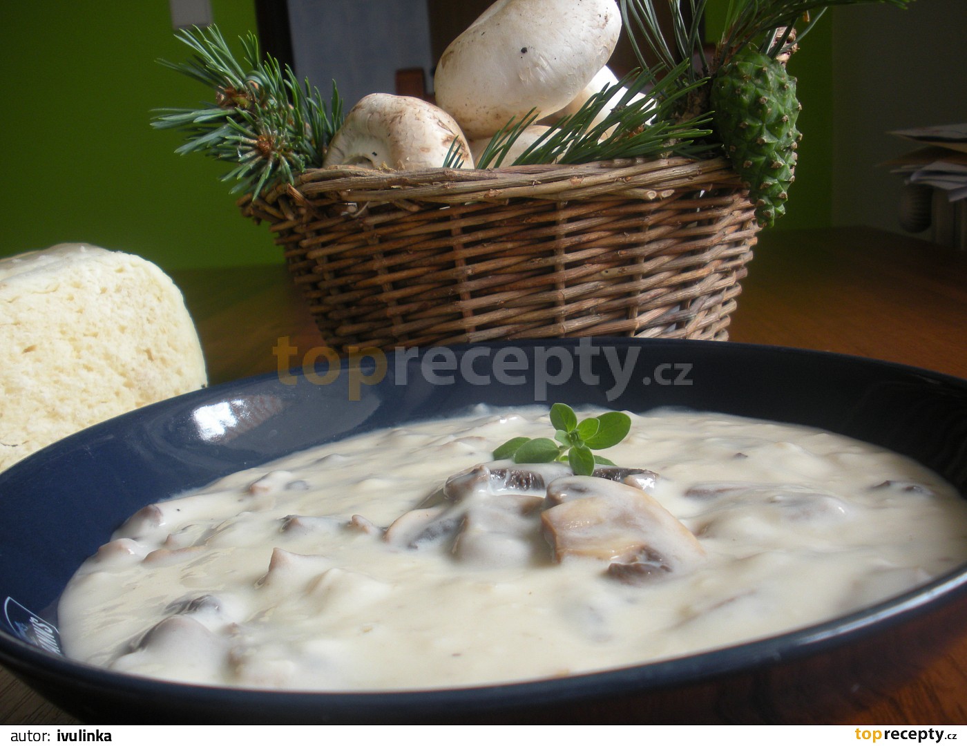 Žampionová omáčka recept TopRecepty.cz